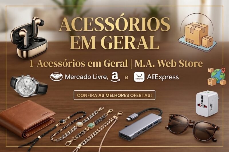 1-Acessórios em Geral | M.A. Web Store – Mercado Livre, Amazon e AliExpress